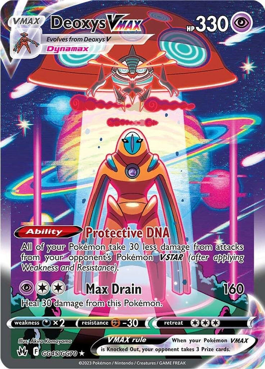 Deoxys VMAX GG45/GG70 Crown Zenith