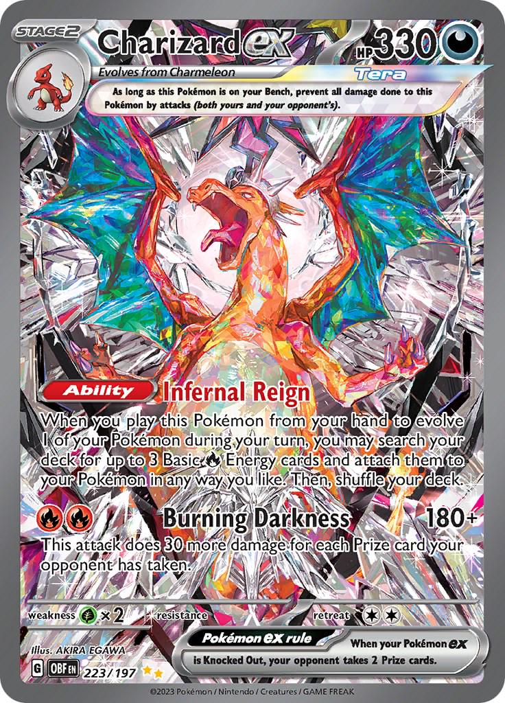 Charizard ex 223/197 Obsidian Flames