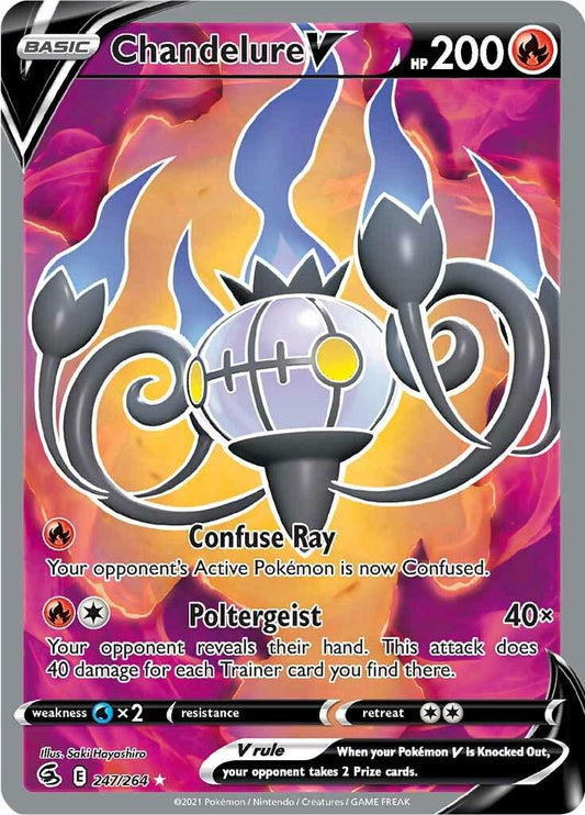 Chandelure V 247/264 Fusion Strike