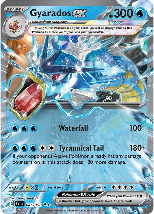 Gyarados ex 045/198 Scarlet & Violet