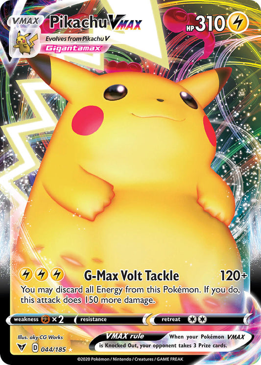 Pikachu VMAX 044/185 Vivid Voltage