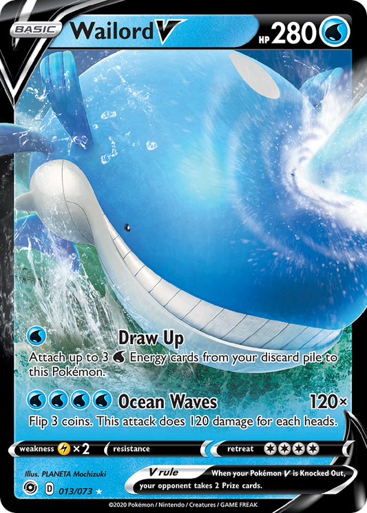 Wailord V 013/073 Champions Path