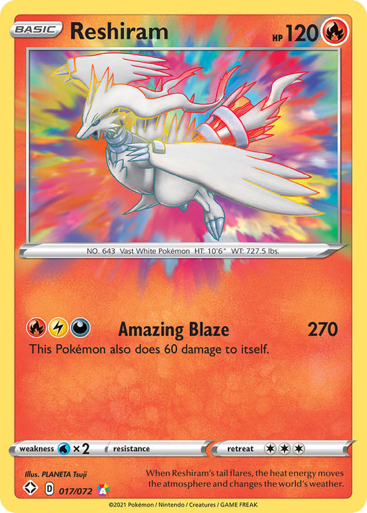 Reshiram 017/072 Shining Fates