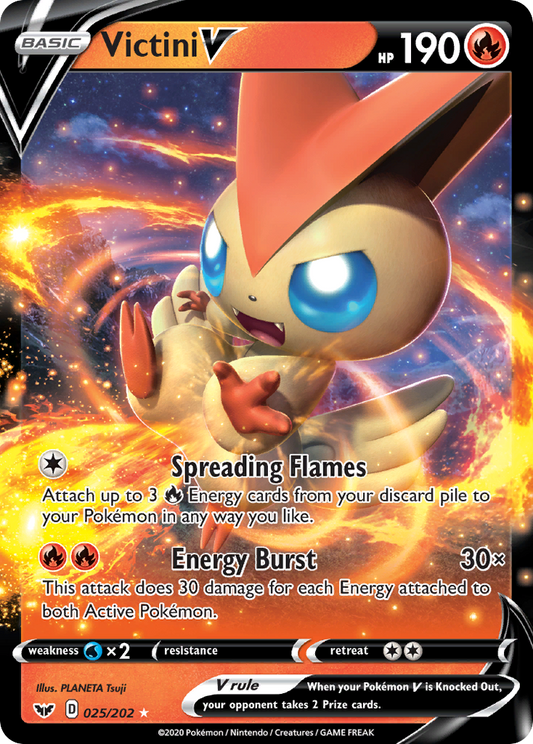 Victini V 025/202 Sword & Shield