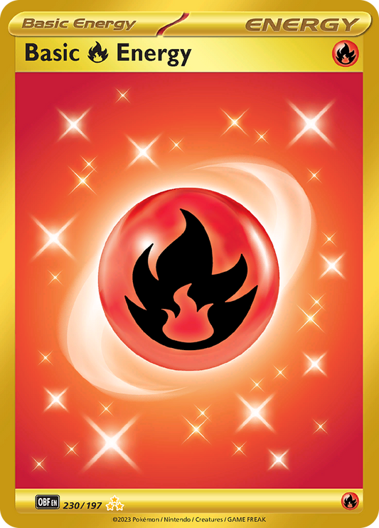 Fire Energy 230/197 Obsidian Flames