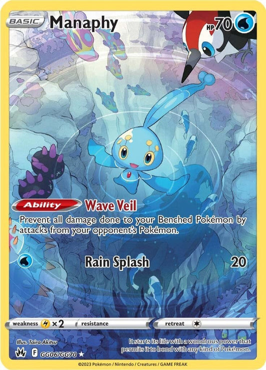 Manaphy GG06/GG70 Crown Zenith