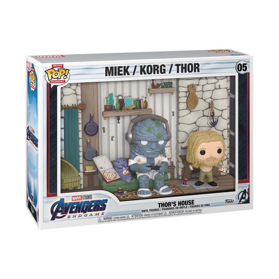 Marvel Avengers: Thor's House Pop! Vinyl Deluxe Moment #05 *Damaged*