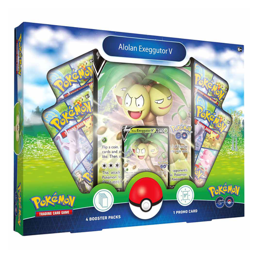 *Sealed* Pokémon GO: Alolan Exeggutor V Collection Box