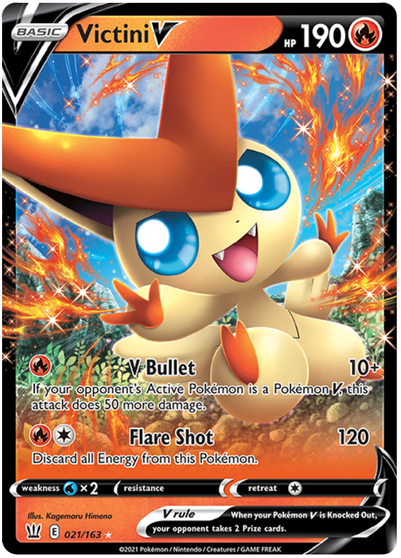 Victini V 021/163 Battle Styles