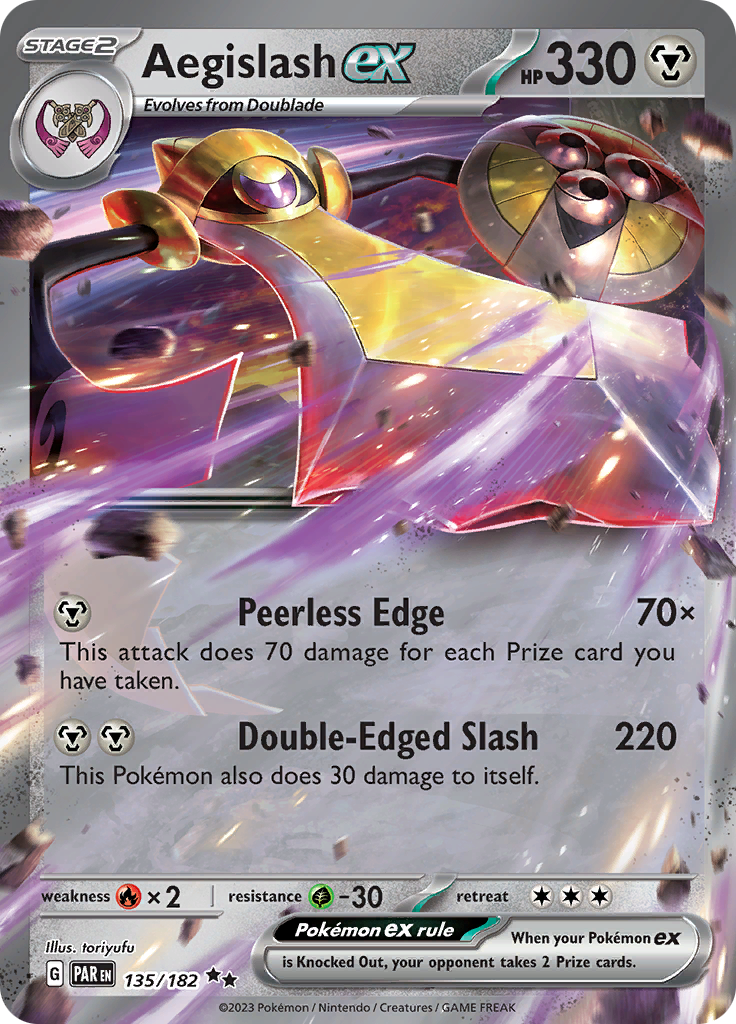 Aegislash ex 135/182 Paradox Rift