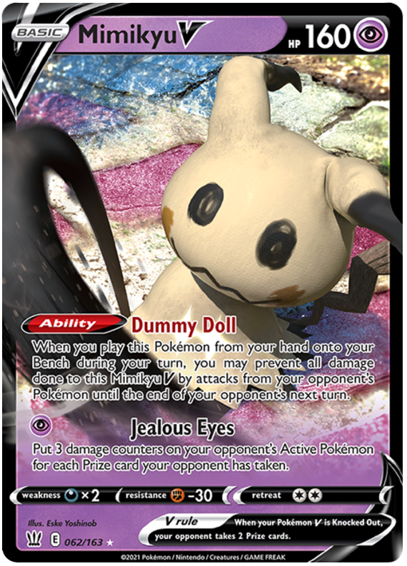 Mimikyu V 062/163 Battle Styles