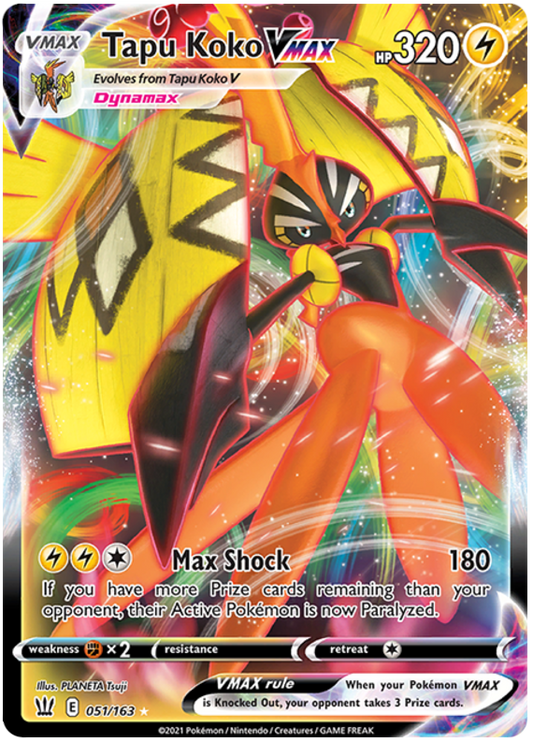 Tapu Koko VMAX 051/163 Battle Styles