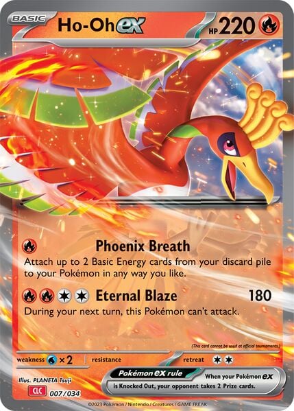 HO-Oh EX 007/034 Pokemon TCG Classic: Charizard Deck