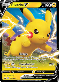 Pikachu V SWSH061 BLACK STAR PROMO